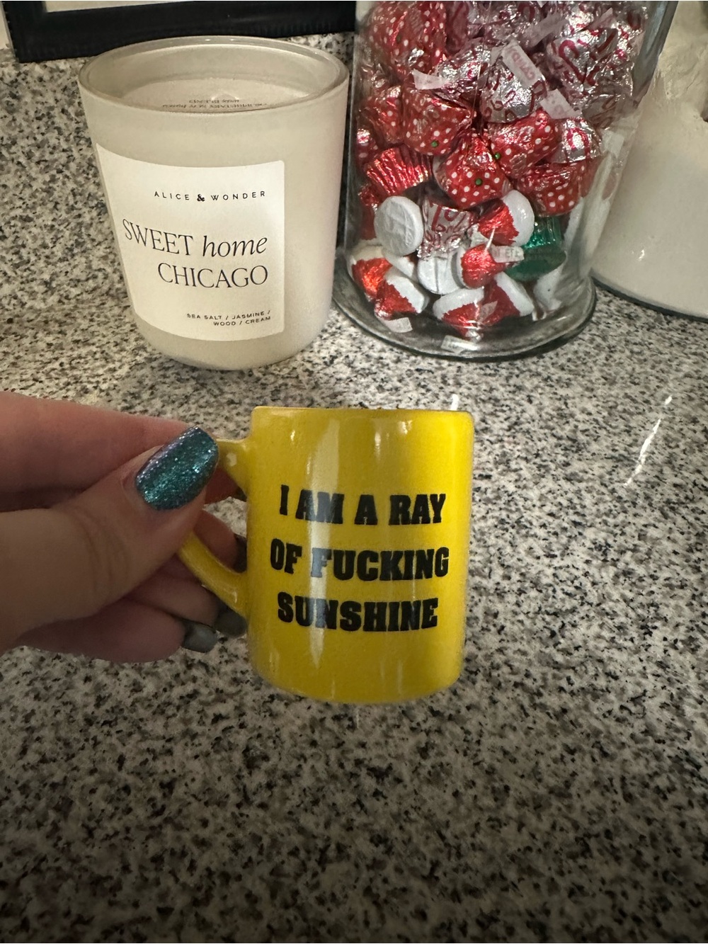 Shot glass & on the go coffee cup!